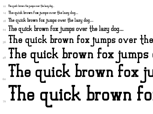 Vloderstone font waterfall